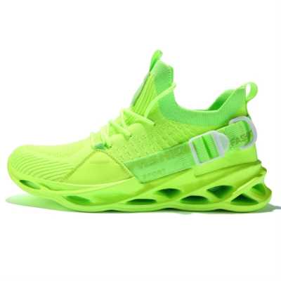 Men Running Shoes Ultra light Sport Shoes Fly Weaving Shoe Shockproof Breathable Sneakers Height Increase Walking Gym Shoe