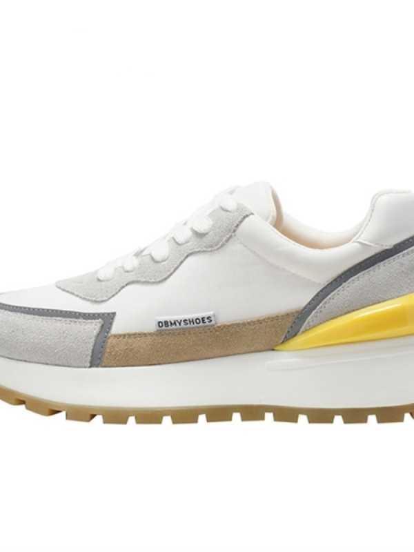 Women's Sneakers Genuine Leather Sport Shoes Female Students Platform Sneaker White Black Shoes 2021 Spring New Vulcanized shoes