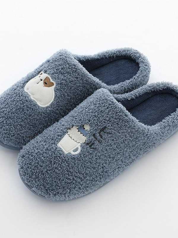 Woman slippers for house Plush Winter new Socofy Warm Indoor slippers Superstar soft Feamle Slippers bedroom