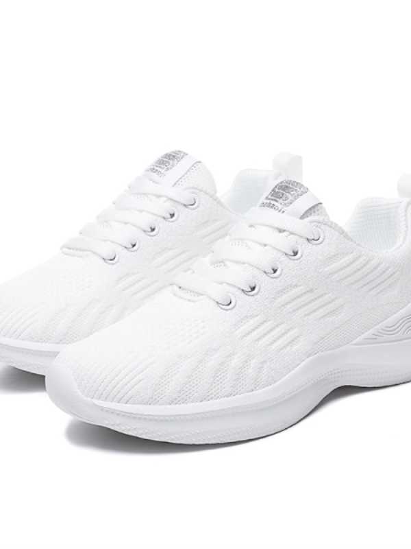 Shoes Women Breathable Casual Shoes Outdoor Light Weight Sports Shoes Casual Walking Platform Ladies Sneakers Black