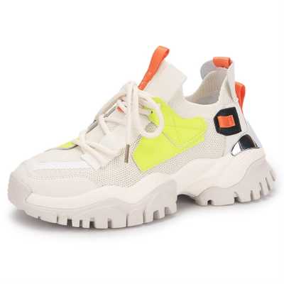 Women's Platform Sneakers Sports Shoes Woman 2021 Casual Sneakers Female Increase Running Luxury Autumn Fashion Ins Style