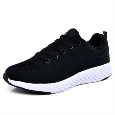 2021New Women Casual Shoes Fashion Women Sneakers Breathable Mesh Walking Shoes Lace Up Flat Shoes Plus Size Tenis Feminino