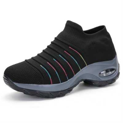 2021 Women Platform Sneakers Spring ladies Wedges Casual Shoes Women Trainers Comfortable Femme Height Increasing Woman Shoes
