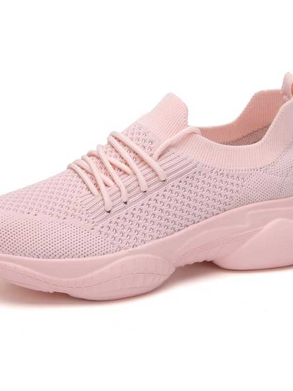 Flat Vulcanized Shoes for Women Fashion Casual The New Sneakers Breathable Mesh Soft Ladies Flats Joker Pure Color Shoes