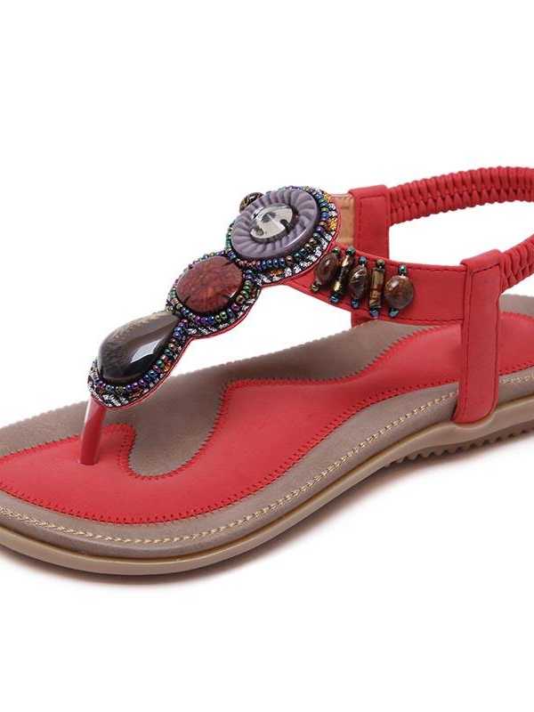 Summer Shoes Woman Sandals Flat Sandalias Mujer Shallow mouth Gladiator Beach Sandals Ladies Flip Flops Slides